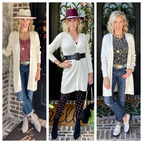 Cabi 4099 Book Club Cardigan Fall 2020 Large EUC - Picture 1 of 9